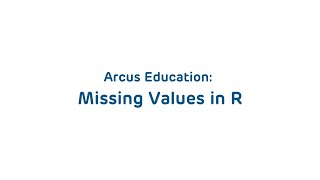 Celebrity Arcus Education: Missing Values in R Profile