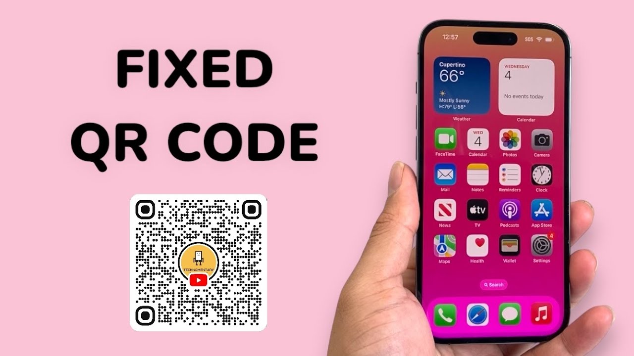 Qr Code Fixer How To Fix QR Code Not Working On iPhone - YouTube