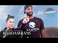 Khloe Kardashian & Tristan Thompson Go Alien Hunting! | KUWTK | E!