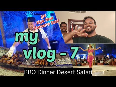 desert safari with bbq dinner | vlogs | travel vlog | dubai