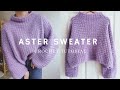  sweter aster na szydeku  migaia 