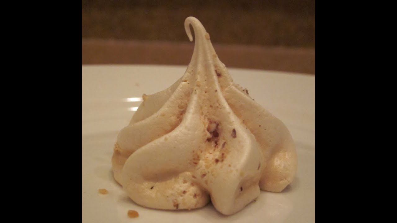 How to Make Meringues Almond Flavored and Gluten Free YouTube