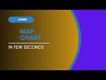 How to create map chart in excel?Map chart kaise banaye excel me?Make chart in excel in short time?