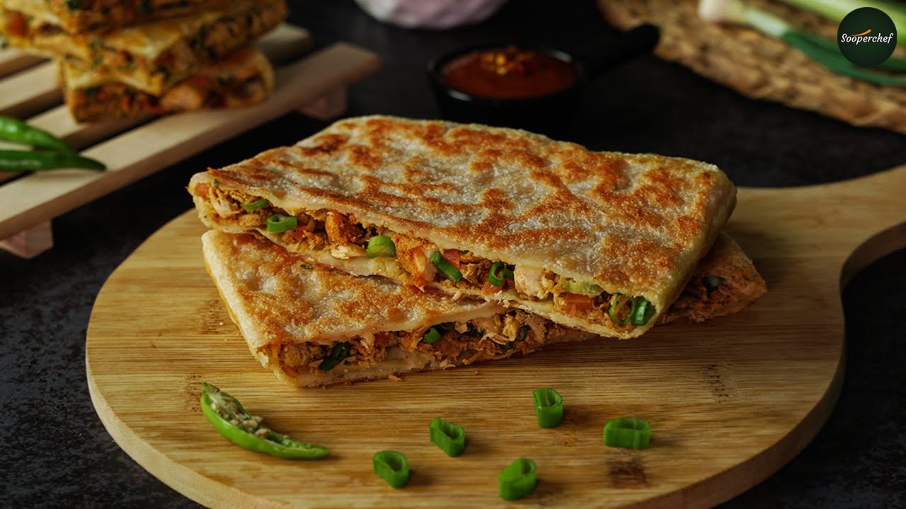 Chicken Tikka Mutabbaq Recipe By SooperChef