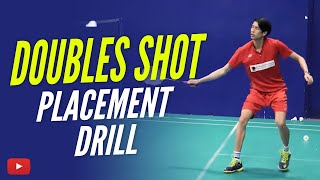 Doubles Shot Placement Drill  Badminton Lessons featuring Coach Efendi Wijaya (Subtitle Indonesia)