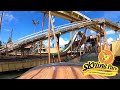 The Worlds BIGGEST Portable Log Flume! Wildwasserbahn - Skyline Park