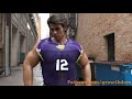 American football player muscle growth transformation