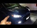 Ford Focus Pair of LED DRL Fog Lights + Build-in Turn Signal+ Wiring Harness+ Bezel