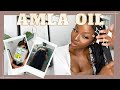 How I use Amla oil for hair growth the past 7 days | April Sunny