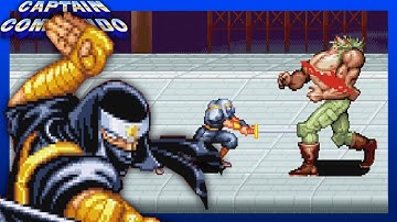 Captain Commando (Arcade) Stage 7 - UNDERGROUND BASE | Playing With Ginzu (Sho)