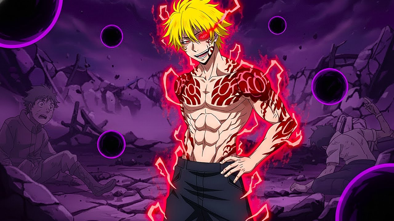 شاب بيتظاهر بالضعف قدام الناس ولكن هوا في الحقيقه يمتلك قوه ملك الشياطين || حكايه مارلين