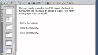 Unit 4 Day 3 - Solving Inequality Word Problems.mp4