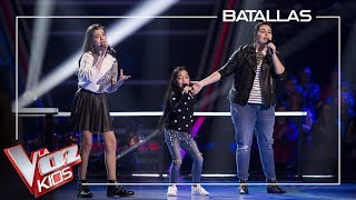 Esperanza, Patricia Y Manuela Cantan Mientes Batallas La Voz Kids Antena 3 2019
