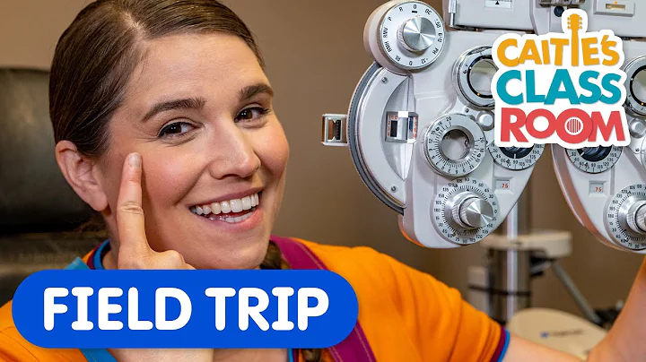 Let's Get Our Eyes Checked! | Caitie's Classroom Field Trip | First Eye Doctor Check-Up for Kids!