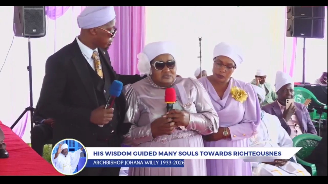 Emotional Chege Wa Willy and Sarah Kimunyi Tributes to their Dad