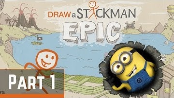 Draw a Stickman Epic Android/IOS Gameplay Part 1- Minions
