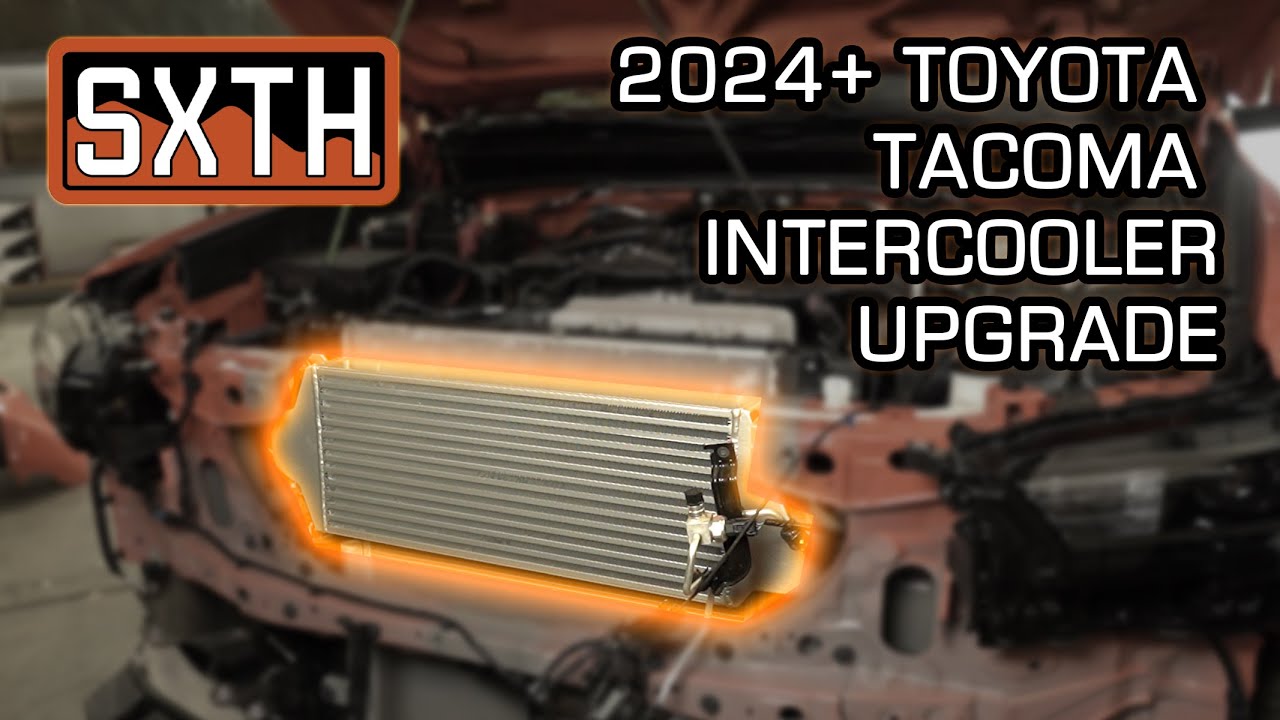 Toyota Tacoma 2024+ Intercooler install