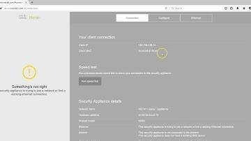 Meraki MX64 Adding 2nd Internet Port Video