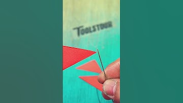 How to thread a Needle easily! #toolstour #repairtips #needle #threadneedle