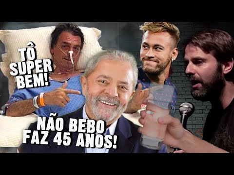 Fábio Rabin - Lula Sóbrio / Bolsonaro no Hospital / Volta do Neymar
