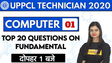 UPPCL TECHNICIAN || COMPUTER || By Preeti Ma