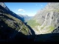 Trollstigen (Norway) on a motorcycle