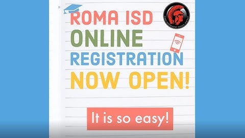 Online Student Registration Video Tutorial