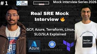 Live SRE Mock Interview | GCP Architecture, Terraform, Cloudflare & SLO Breakdown #terraform #azure