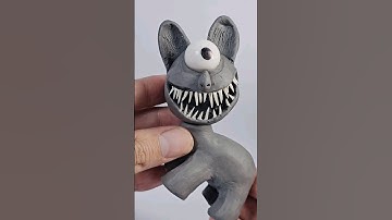 DIY One Eyed Monster Dog + Smile Cat #zoonomaly #diy #clay