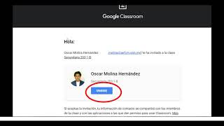 COMO ENTRAR A CLASSROOM (ALUMNOS) screenshot 3