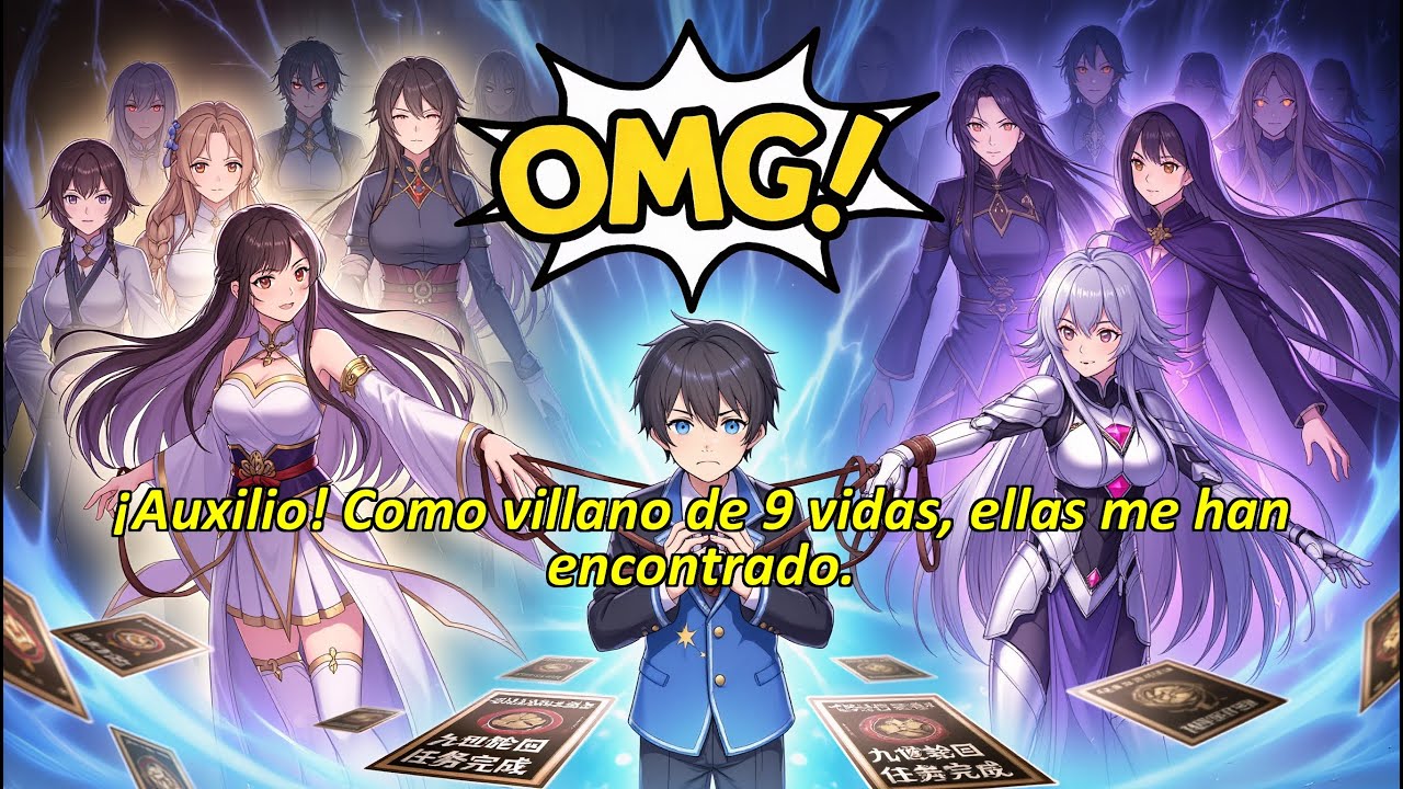 📌¡Auxilio! Como villano de 9 vidas, ellas me han encontrado.