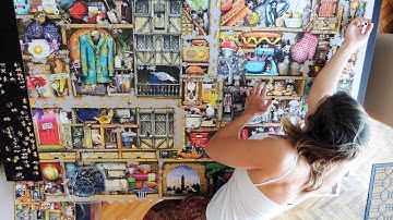 Magical Bookcase - 18000 pc puzzle by Ravensburger - Part 3