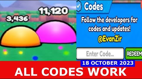 *ALL CODES WORK* [🌟UPD] Blob Eating Simulator ROBLOX | OCTOBER 18, 2023