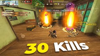 30 Kills In Solo Vs Squad | Intense Shotgun ( KRM262 ) Fight In Call Of Duty Mobile