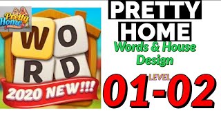 Pretty Home level 1 & 2 Words & House Design answers gameplay android ios screenshot 2
