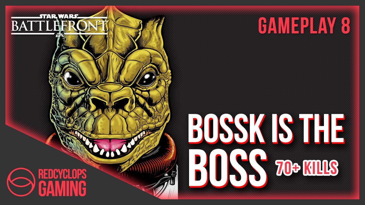 STAR WARS Battlefront | BOSSK IS THE BOSS  | WALKER ASSAULT | 70+ KILLS [PS4] GAMEPLAY 8