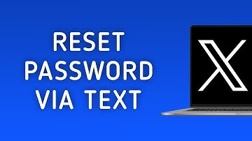 How To Reset Password Via Text On X Twitter On PC