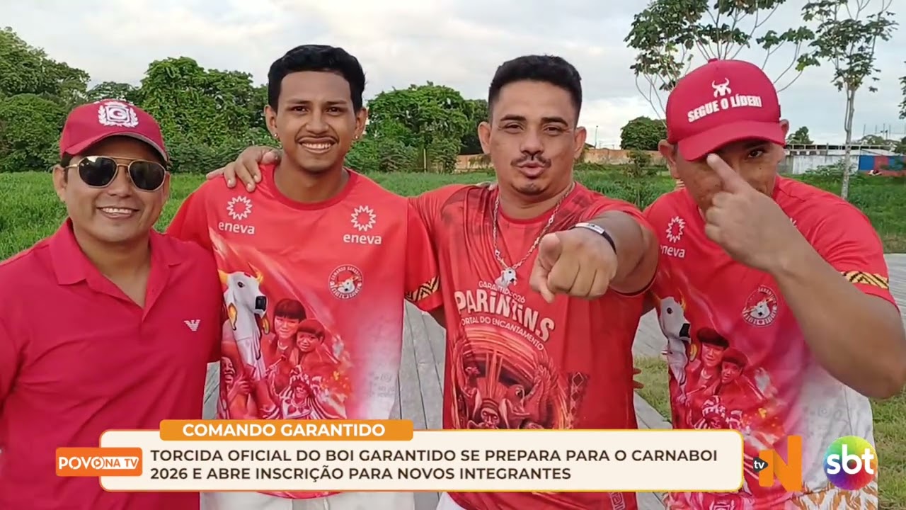 COMANDO GARANTIDO SE PREPARA PARA O CARNABOI 2026 E ABRE INSCRIÇÃO PARA NOVOS INTEGRANTES