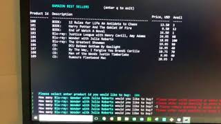 Bamazon node app
