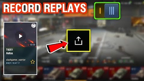 World of Tanks Blitz Replays Tutorial +Infos