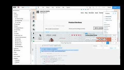 Add Date/Time a review was submitted on wix