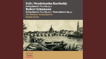 String Quartet No. 3 in D Major, Op. 44 No. 1: II. Menuetto. Un poco allegretto