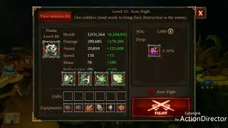 Epic heroes war hell lvl-31 to 35