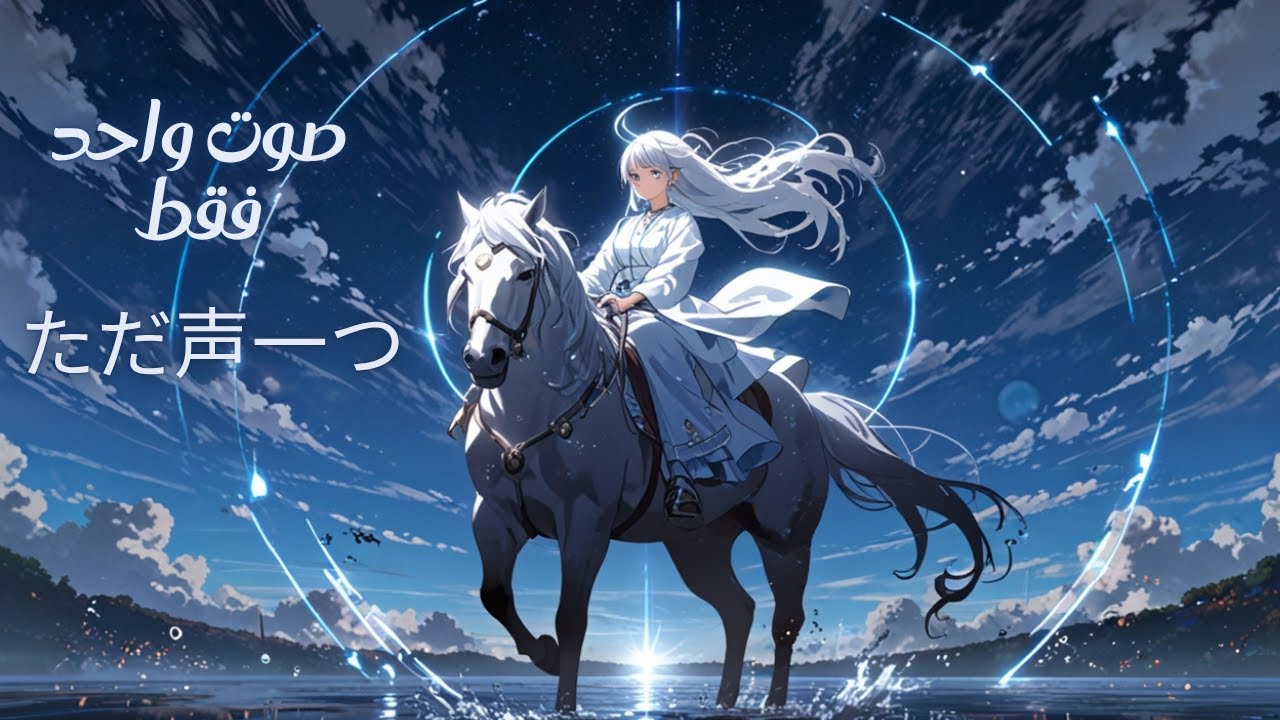 🌙✨ |اغنية يابانية رومانسية 「ただ声一つ」 (Tada Koe Hitotsu) = 