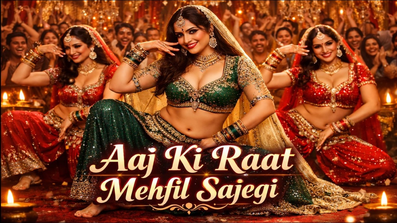 Aaj Ki Raat Mehfil Sajegi 💃 | Royal Mujra Party Song 2026 | Desi Dance Blast