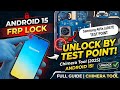Samsung A05s | Android 15 | Unlocking via Chimera (Test Point Method)