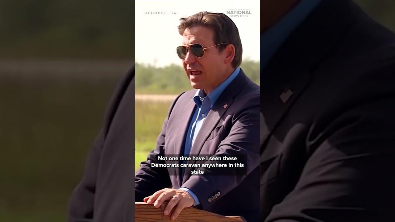 Florida Gov DeSantis Smackdown On Democrats Over Alligator Alcatraz Obsession 