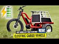 9 New Electric Bikes and Urban Mobility Inventions to Deliver Goods for Cheap