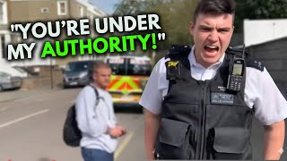 UK Cop Detains Auditor Without Cause… But Auditor SHUTS Him Down With Rights!