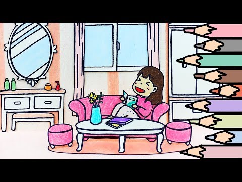 분홍분홍한 방 꾸미기!!♡ / 3D 미니 스톱모션 :: 셀프어쿠스틱